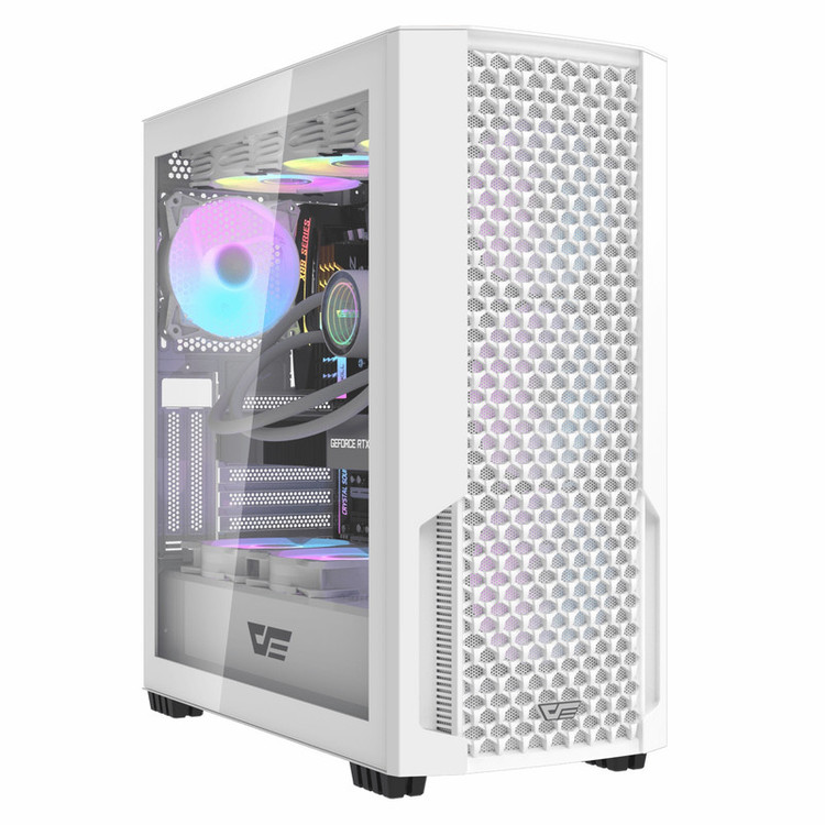 کیس کامپیوتر گیمینگ دارک فلش مدل DF2100 WH