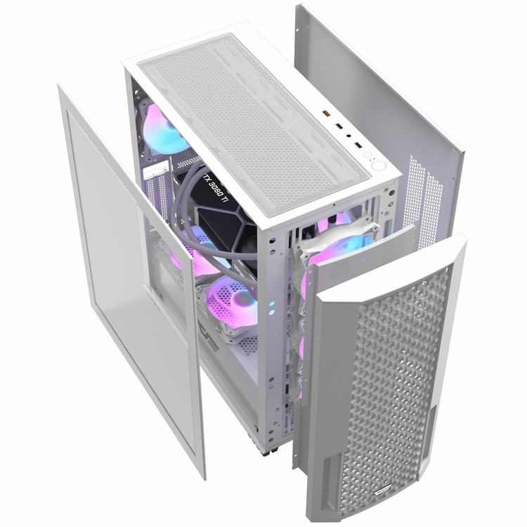 کیس کامپیوتر گیمینگ دارک فلش مدل DF2100 WH