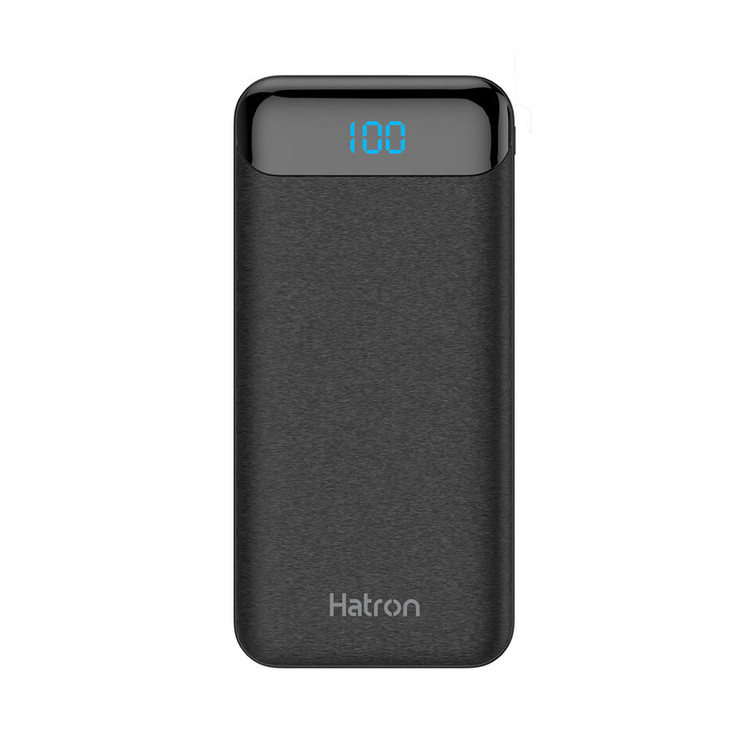 پاوربانک هترون مدل HPB 1070 PQ ظرفیت 10000 میلی آمپر ساعت