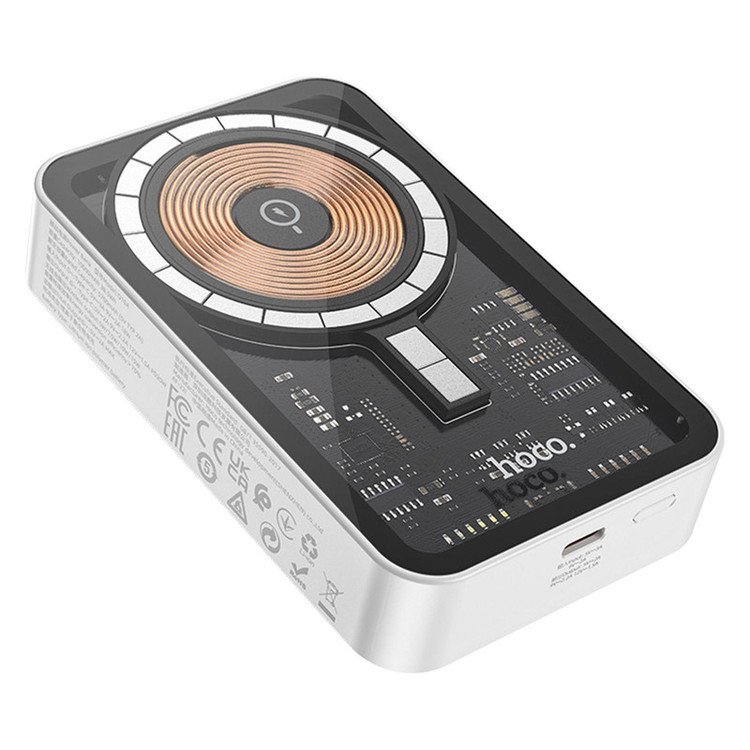 پاوربانک هوکو مدل Q10A WIRELESS PD+QC3.0 20W ظرفیت 10000 میلی آمپر ساعت