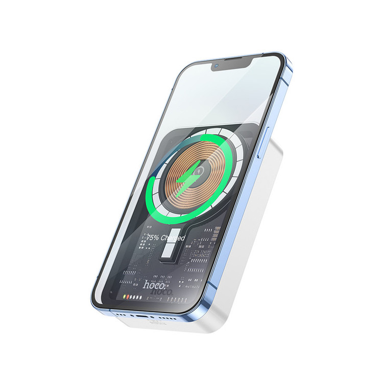 پاوربانک هوکو مدل Q10A WIRELESS PD+QC3.0 20W ظرفیت 10000 میلی آمپر ساعت