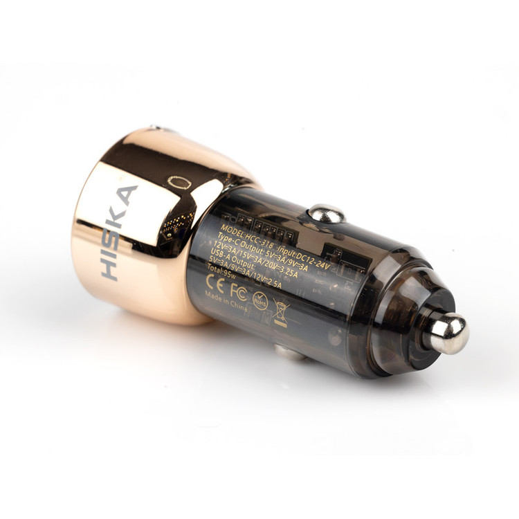 شارژر فندکی 95 وات هیسکا مدل HCC-318