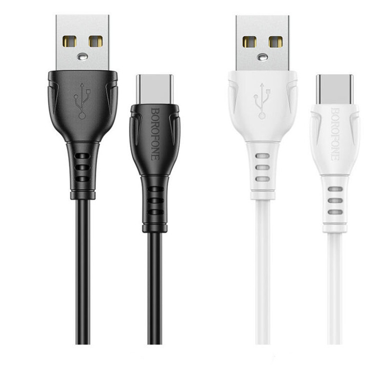 کابل تبدیل USB به USB-C بروفون مدل BX51 طول 1 متر