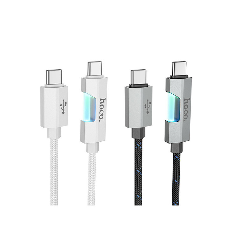 کابل USB-C هوکو مدل U123 60W طول 1.2 متر