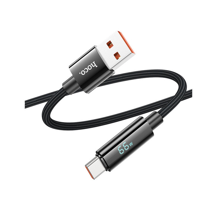 کابل تبدیل USB به USB-C هوکو مدل U125 66W طول 1.2متر