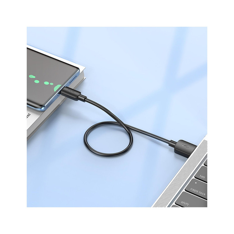 کابل تبدیل USB به USB-C هوکو مدل X96 27W طول 0.25 متر