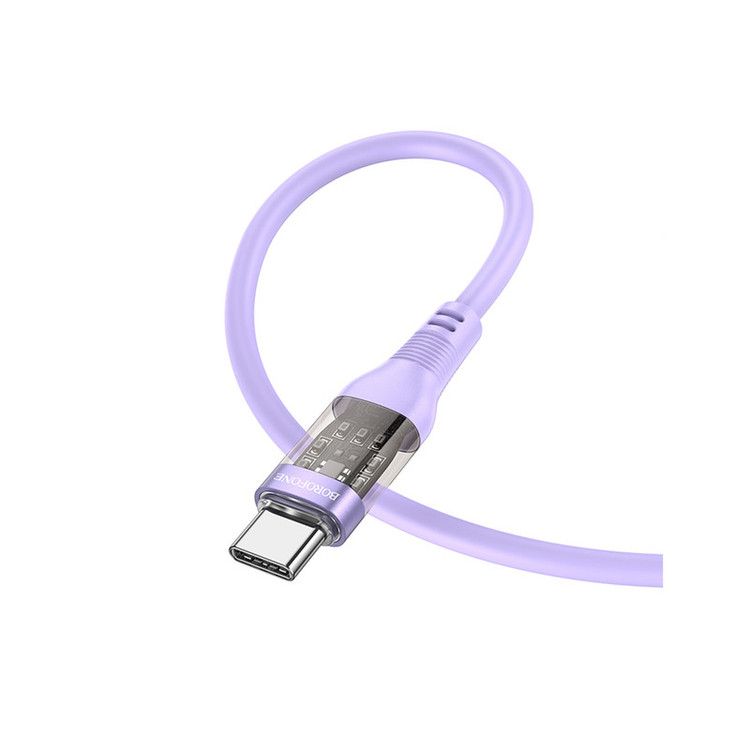 کابل USB-C بروفون مدل BU37 60W طول 1.2 متر