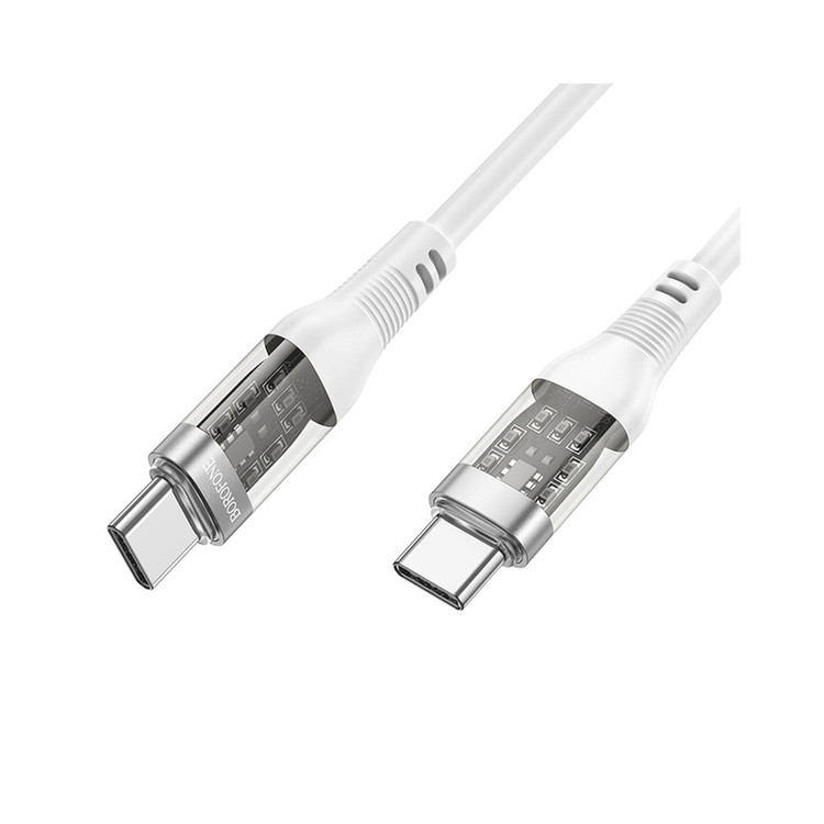 کابل USB-C بروفون مدل BU37 60W طول 1.2 متر